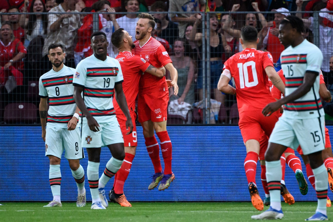 Suíça bate Portugal na Nations League