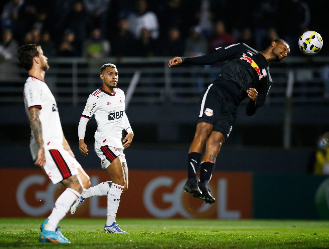 Luan Cândido fez o gol da vitória e ainda foi expulso de jogo. Foto: Ari Ferreira/Red Bull Bragantino