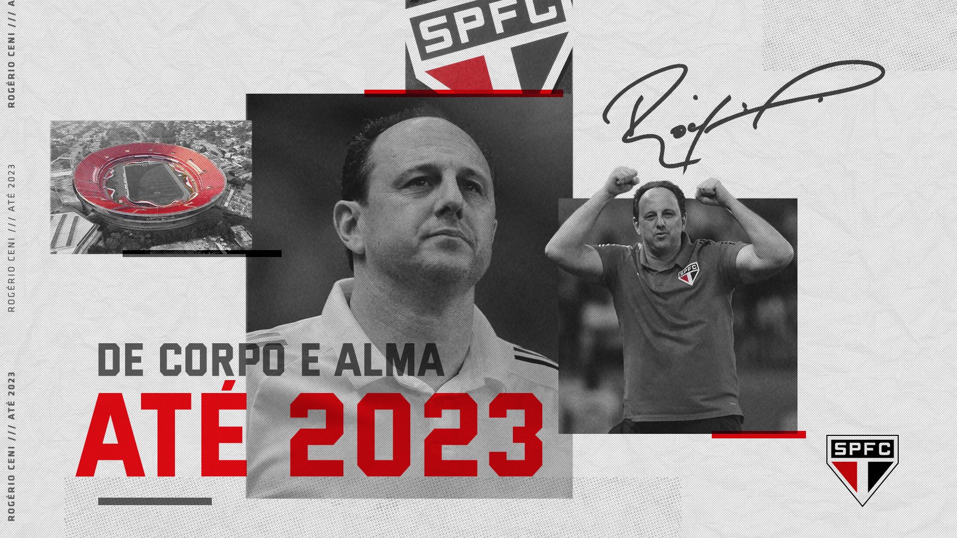 São Paulo renova contrato com técnico Rogério Ceni; saiba detalhes