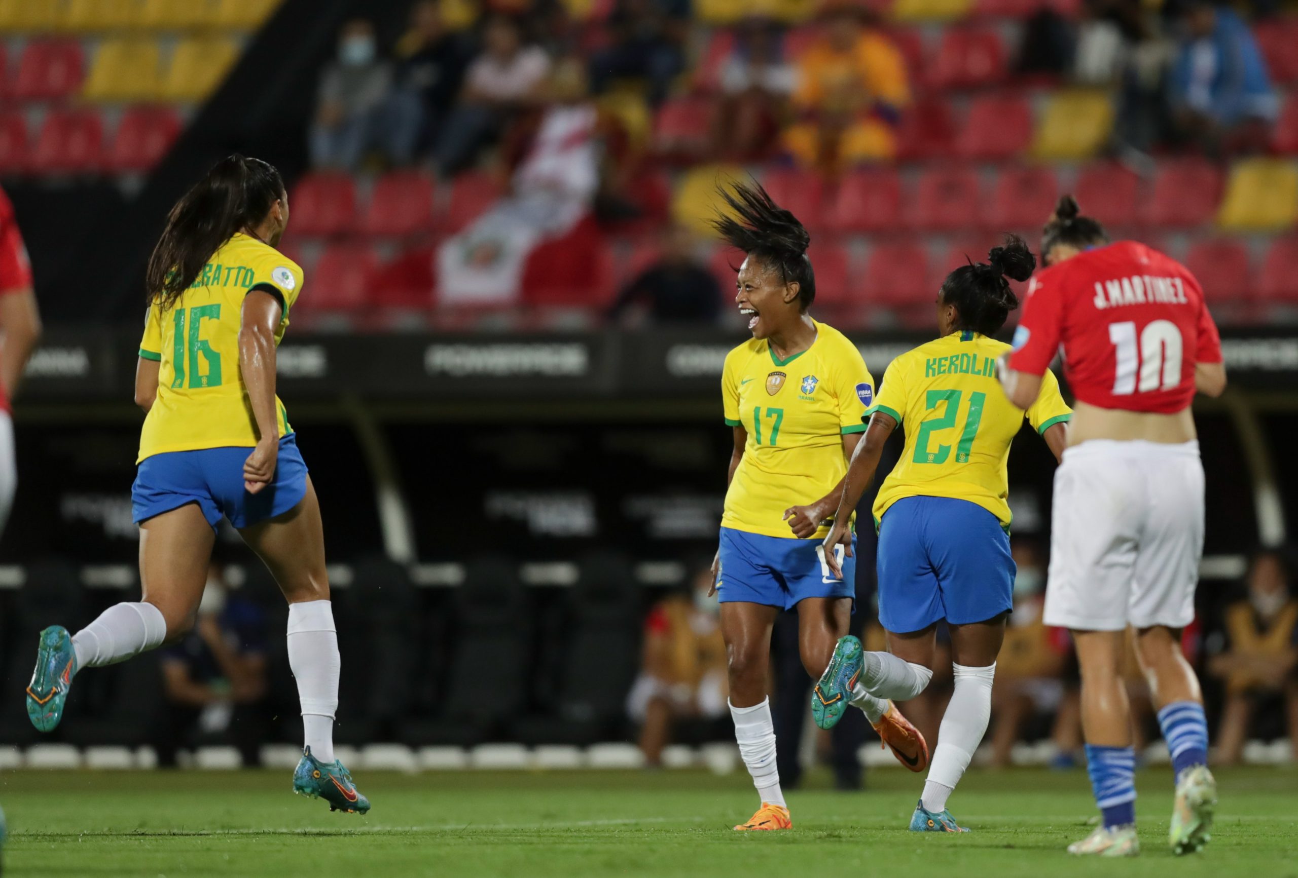 Atuações ENM: Debinha passa apagada, mas Zaneratto e Ary marcam para o Brasil na semifinal da Copa América Feminina; veja notas