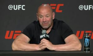 Dana White durante coletiva do UFC (Reprodução/Youtube Oficial UFC)