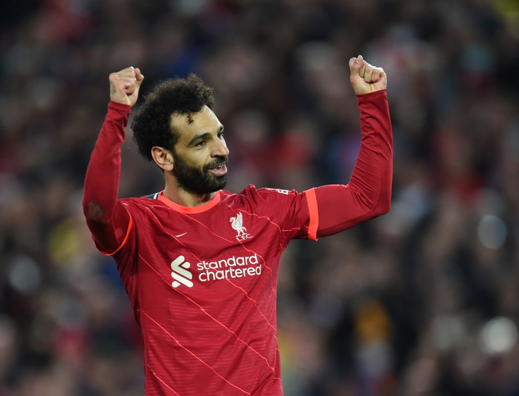 Salah pode atingir marca histórica em duelo entre Liverpool e