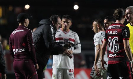 Rogério Ceni diz que derrota para o Flamengo foi injusta e ressalta: 'não podemos abaixar a cabeça'