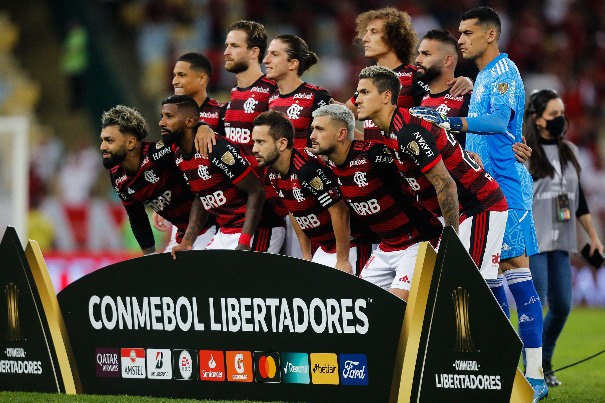 Sem Pulgar, Flamengo divulga relacionados para jogo com o Corinthians, pela Libertadores