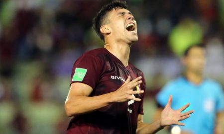 Nahuel Ferraresi, novo reforço do São Paulo, é venezuelano e já defendeu a seleção nacional (Edilzon Gamez / Getty Images)