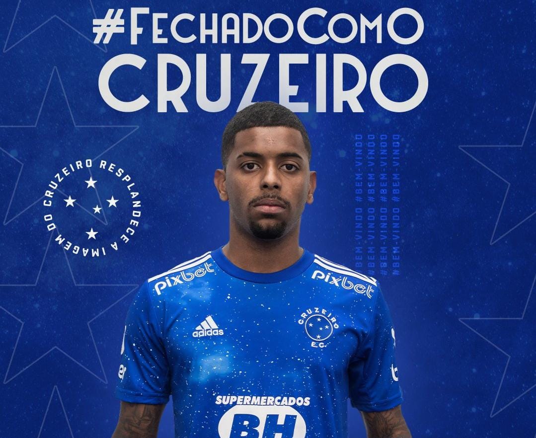 Cruzeiro anuncia a contratação do atacante Wesley, ex-Palmeiras