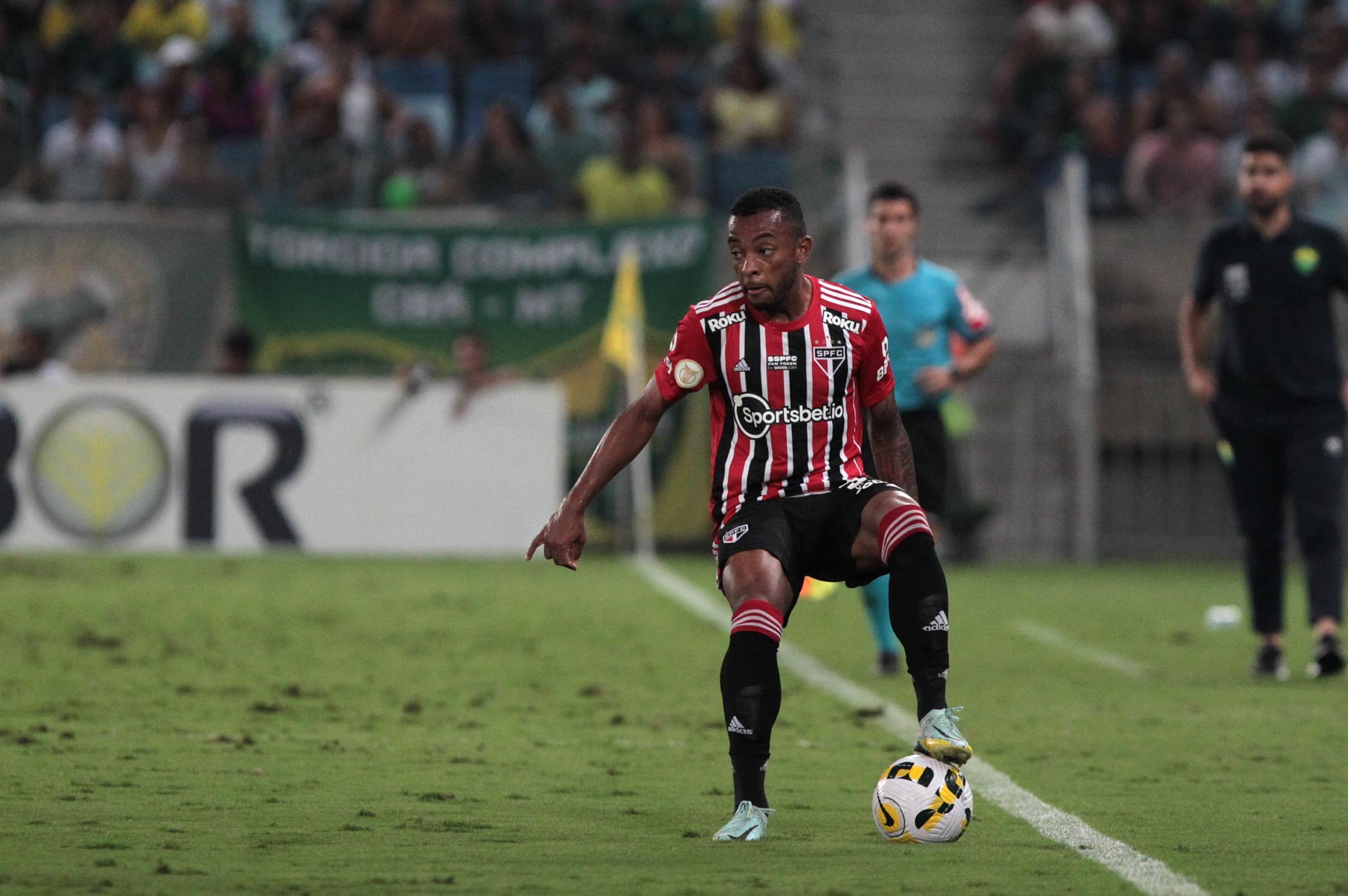 04/09/2022 - Cuiabá 1 x 1 São Paulo - Arena Pantanal - Campeonato Brasileiro Foto: Rubens Chiri / saopaulofc.net