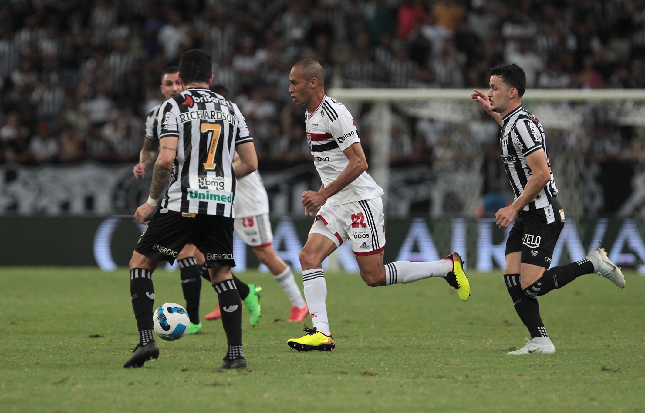 10/08/2022 - Ceará 2 (3) x (4) 1 São Paulo - Conmebol Sudamericana Foto: Rubens Chiri / saopaulofc.net