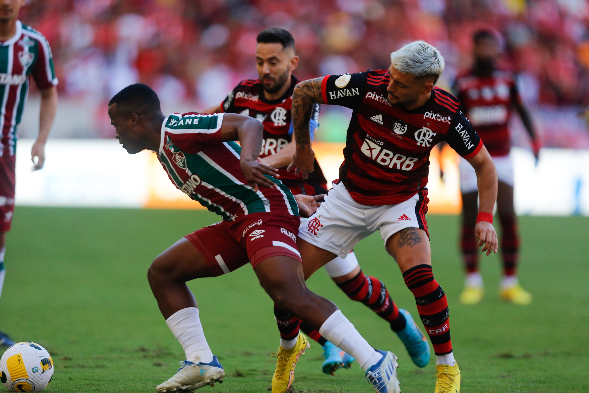 Confira os lances de Flamengo 2 x 0 Fluminense - Fluminense