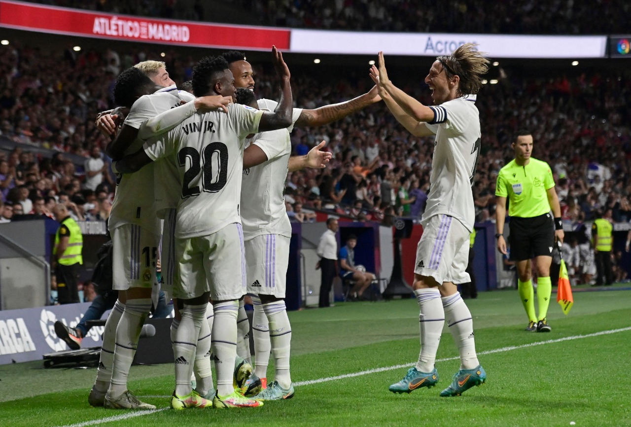 Invicto e com dancinha, Real Madrid vence Atlético de Madrid no Cívitas Metropolitano