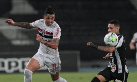 22/02/2021 - Botafogo 1 x 0 São Paulo - Nilton Santos - Brasileiro Foto: Rubens Chiri