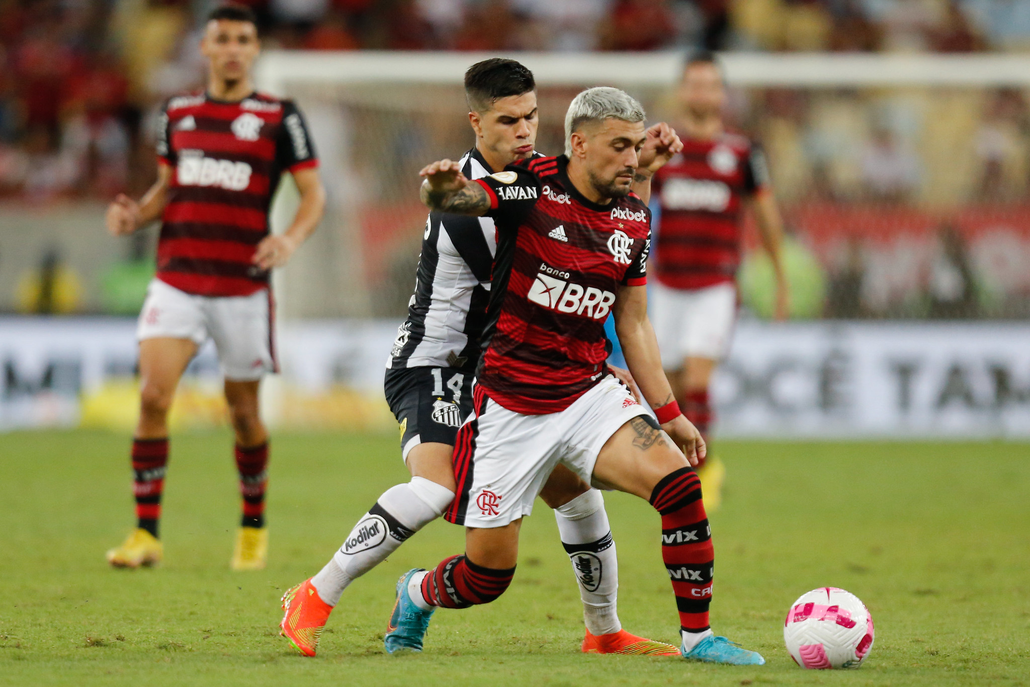 Atuações ENM: Pedro, Arrascaeta e Pablo são os melhores do Flamengo na vitória sobre o Santos; veja as notas