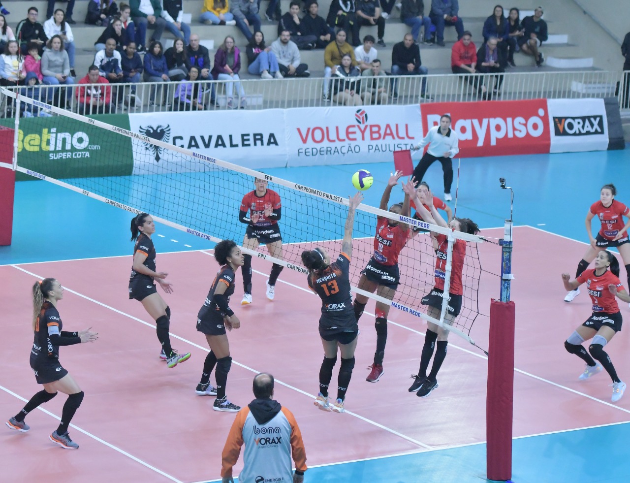 sesi bauru sao caetano semifinal paulista de volei