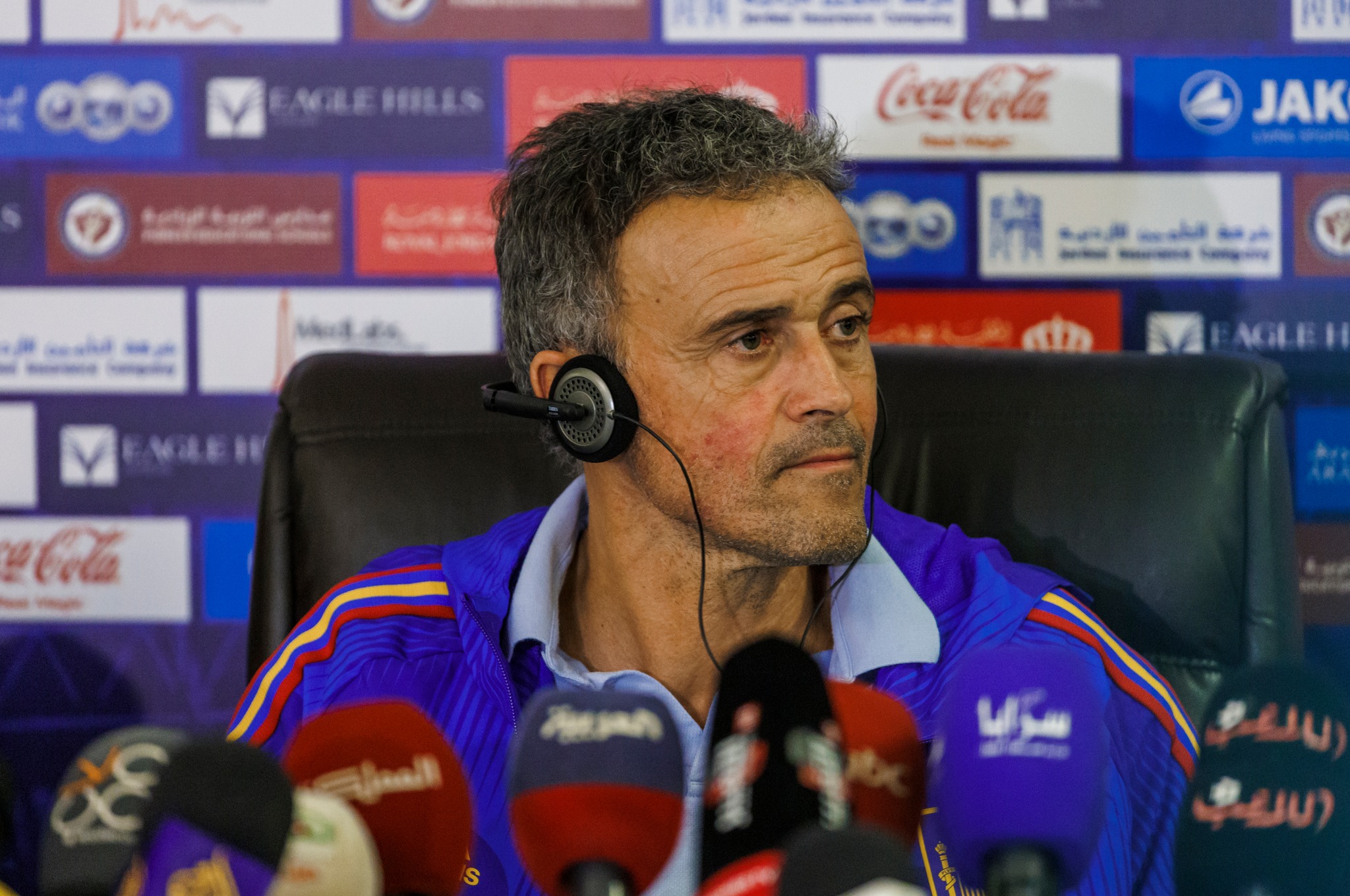 Luis Enrique, técnico da Espanha