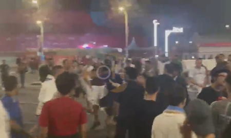 Torcedores argentinos e mexicanos brigam nas ruas de Doha, no Qatar