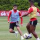 São Paulo encerra último treino para pegar o Internacional; veja provável time