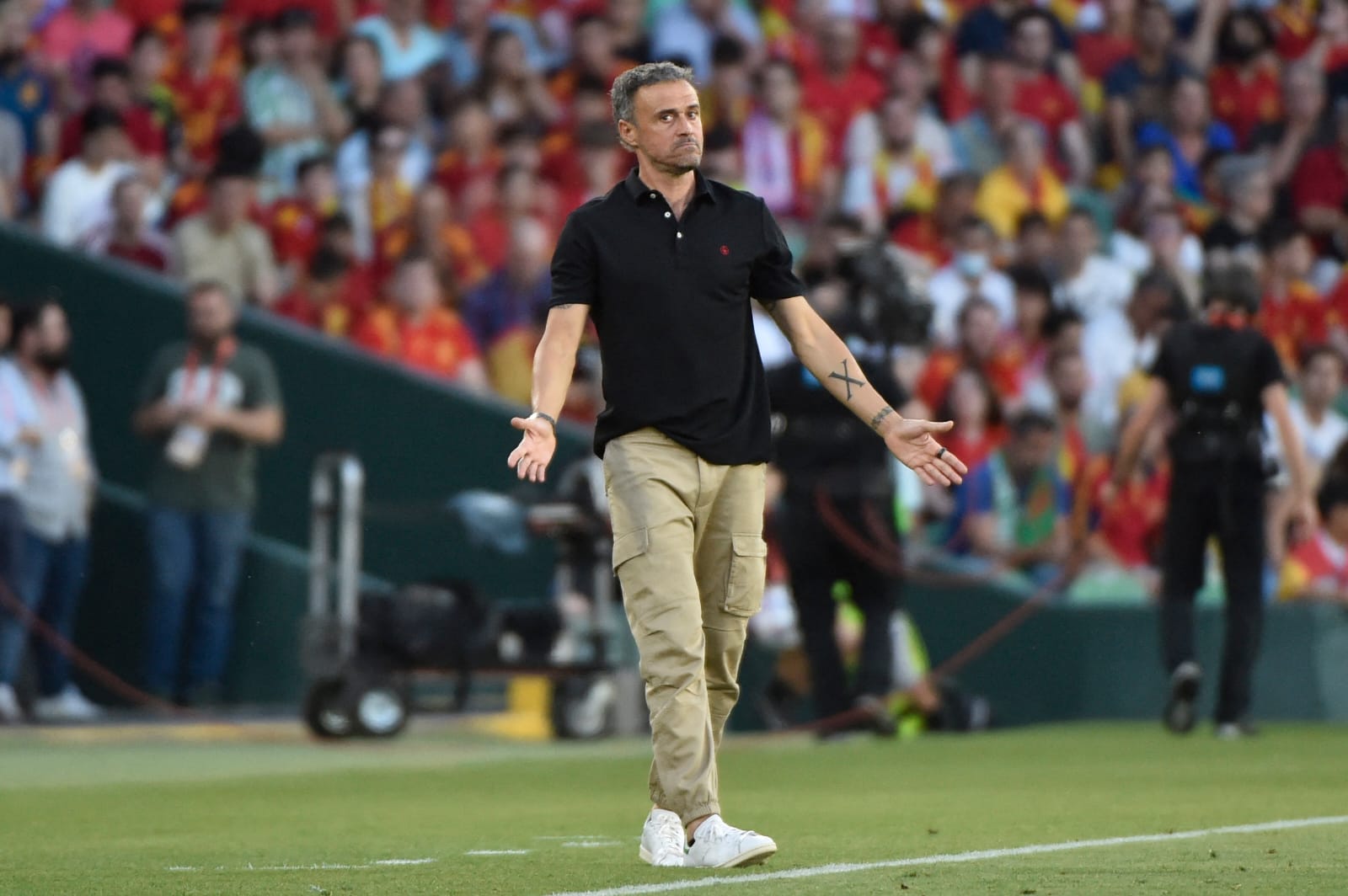 Luis Enrique, técnico da Espanha