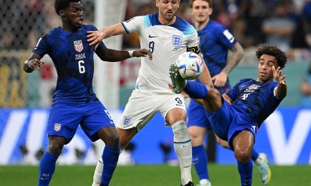 Inglaterra e Estados Unidos empataram sem gols