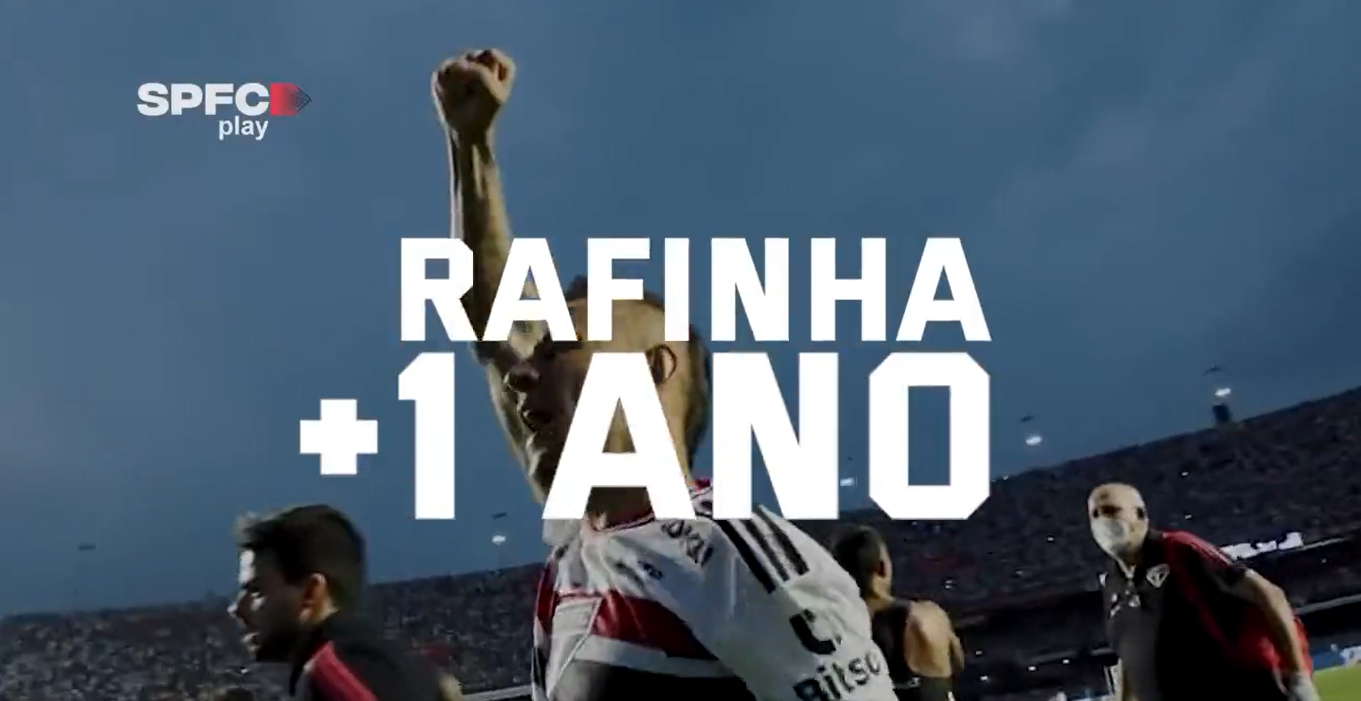 São Paulo renova contrato com lateral-direito Rafinha até 2023