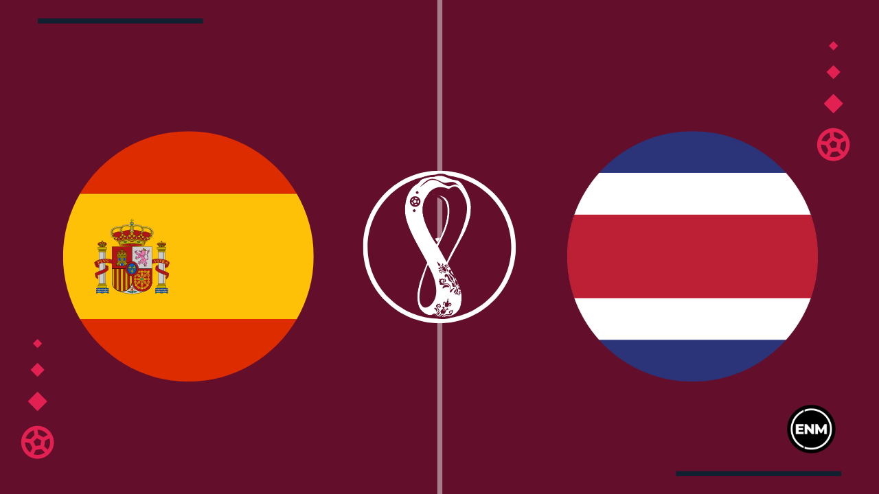 Espanha x Costa Rica: onde assistir, escalações e arbitragem