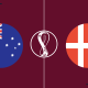 Austrália x Dinamarca