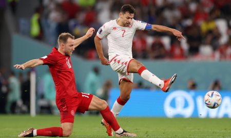 Dinamarca e Tunísia ficam no empate em jogo do grupo D