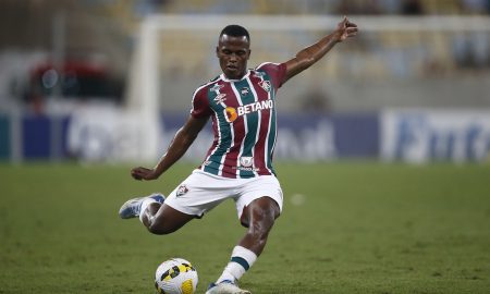 Arias, destaque do Fluminense (Foto: Wagner Meier/Getty Images)