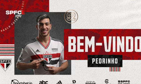 São Paulo anuncia contratação do atacante Pedrinho