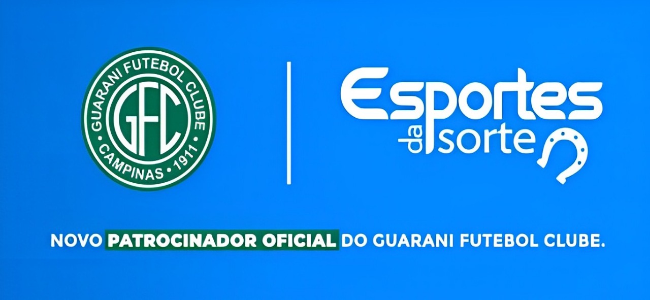 Guarani fecha patrocínio máster com Esportes da Sorte para 2023