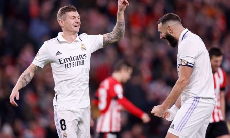 Toni Kroos e Karim Benzema garantem vitória do Real Madrid sobre Athletic Bilbao