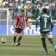 Nahuel Ferraresi em ação no clássico contra o Palmeiras pelo Campeonato Paulista 2023 - Crédito: Rubens Chiri / saopaulofc.net