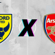 Oxford United x Arsenal