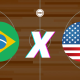 Brasil x Estados Unidos