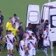 Zagueiro Botafogo ambulância