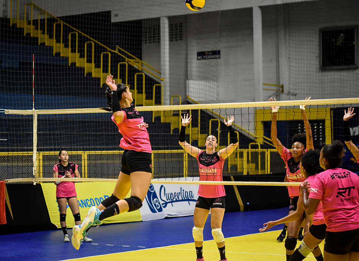 volei taubate treino