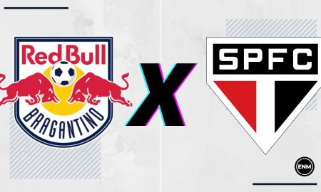 Red Bull Bragantino e São Paulo se enfrentam pela 7ª rodada do Campeonato Paulista 2023. Arte: ENM