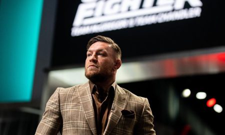 McGregor nas gravações do 'The Ultimate Fighter' (Foto: Divulgação/Instagram Oficial UFC)