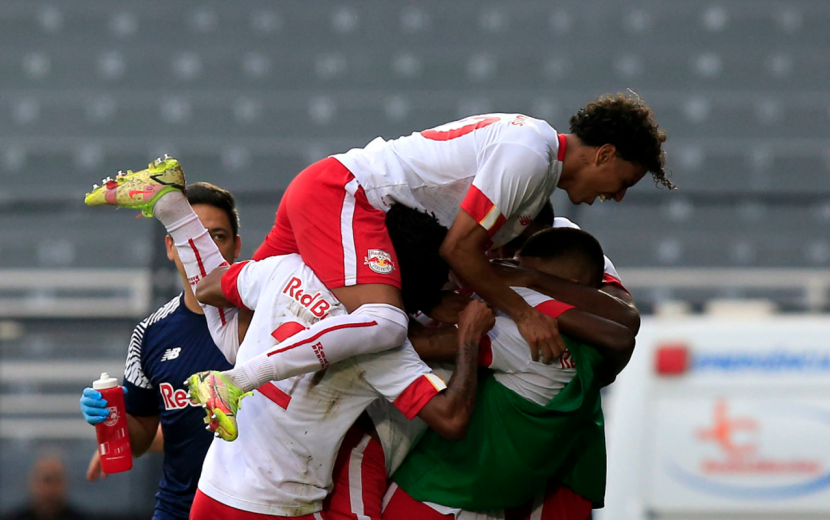 Red Bull Bragantino II encerrou a sua participação no Paulistão A3 com goleada sobre o Barretos. Foto: Fernando Roberto/Red Bull Bragantino