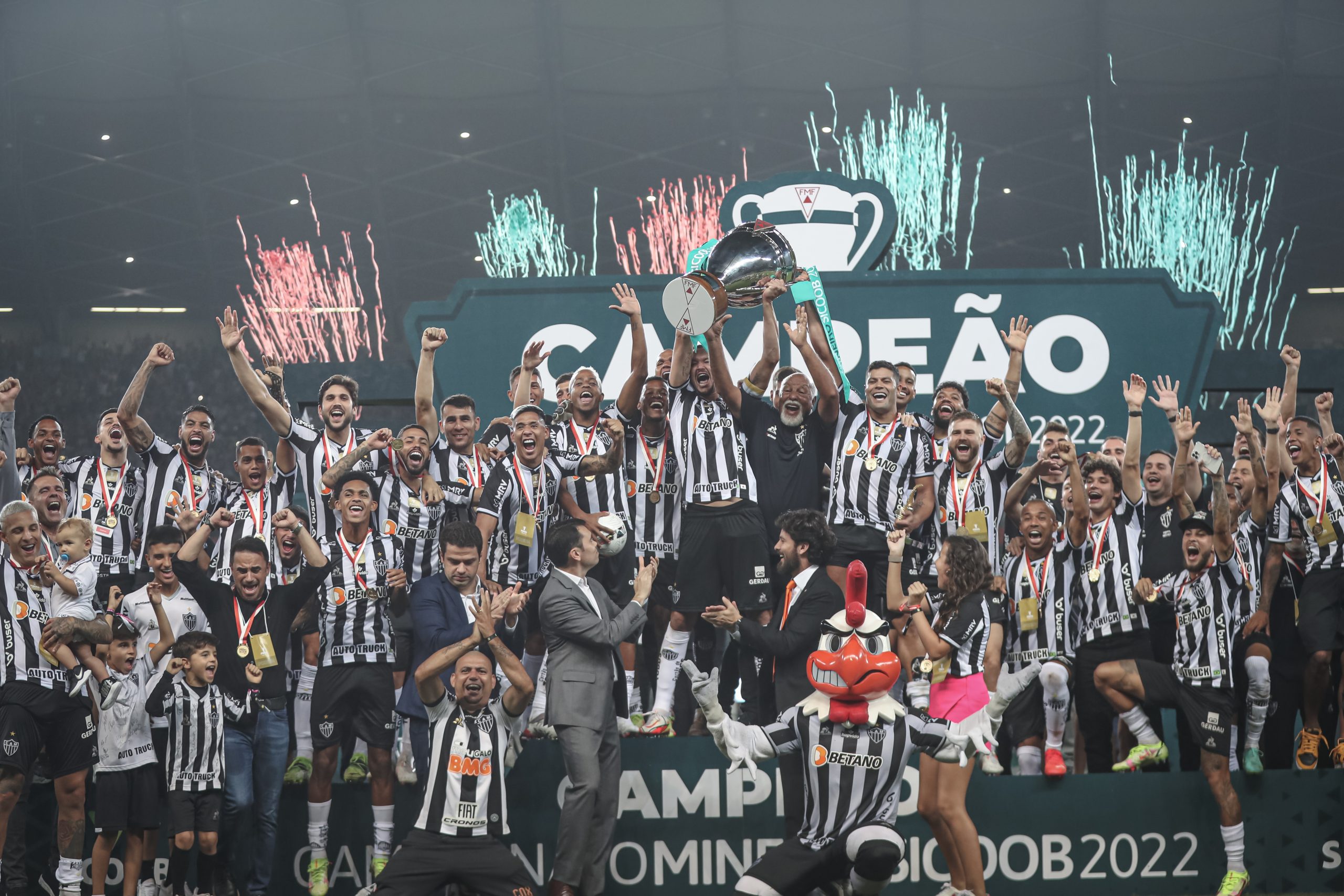 Atlético campeão do Campeonato Mineiro de 2022
