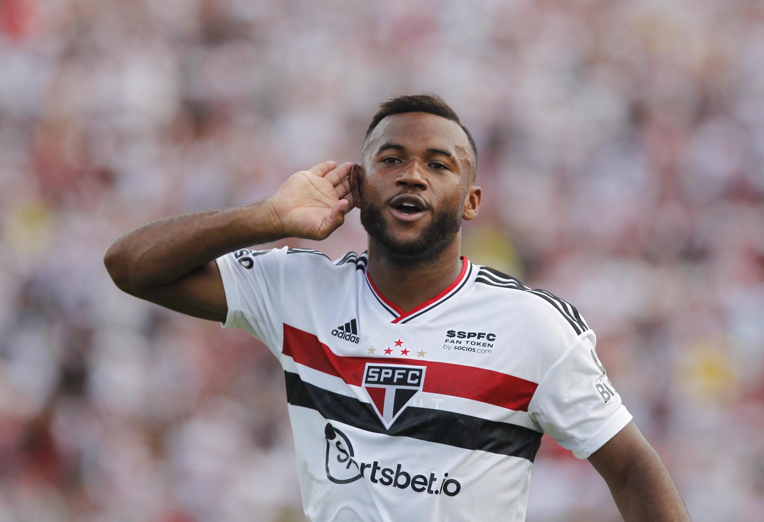 Luan - Botafogo 1 x 3 São Paulo - Campeonato Paulista - Crédito: Rubens Chiri / saopaulofc.net