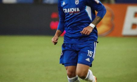Matheus Mascarenhas, lateral-esquerdo brasileiro do FC Universitatea Craiova