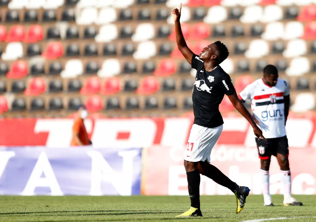 O Red Bull Bragantino enfrenta o Botafogo-SP pelas quartas de final do Paulistão 2023. Foto: Ari Ferreira/Red Bull Bragantino