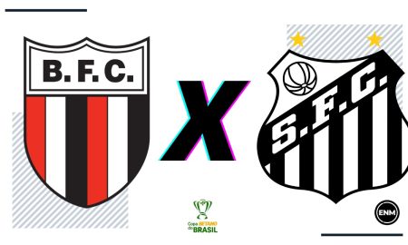 Santos contra Botafogo