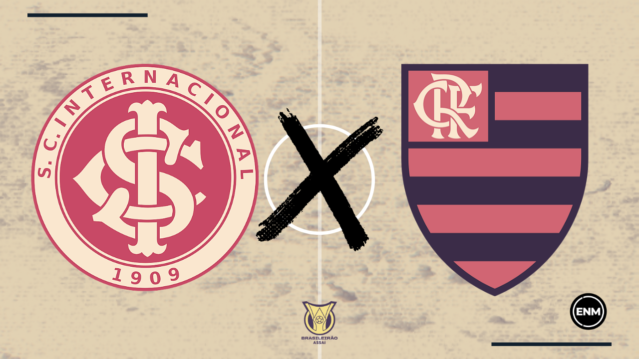 Frente a frente Internacional x Flamengo