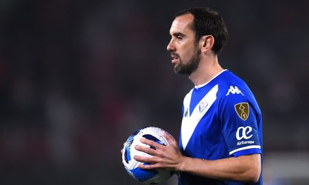 Diego Godín, zagueiro uruguaio do Vélez Sarsfield