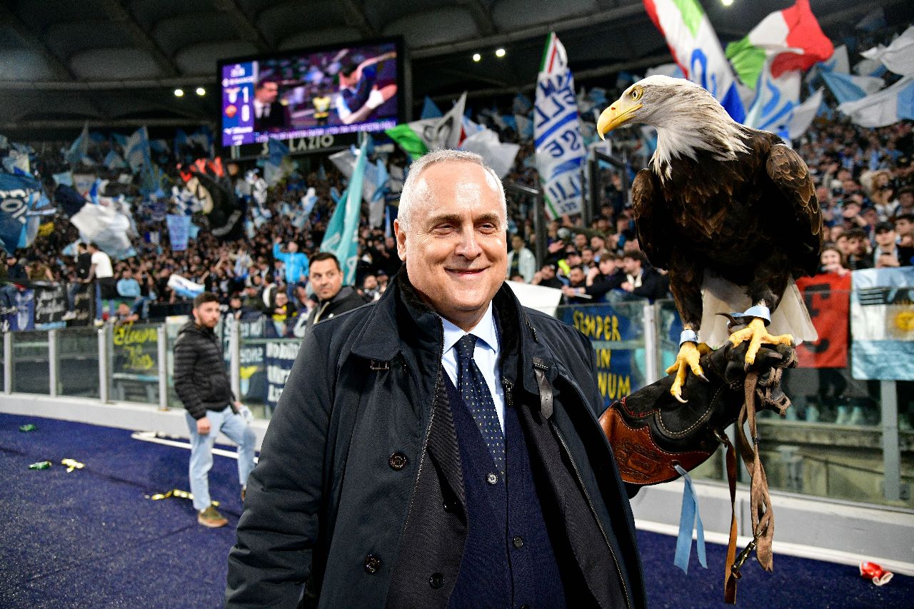 Claudio Lotito, atual presidente da Lazio e ex-presidente da Salernitana
