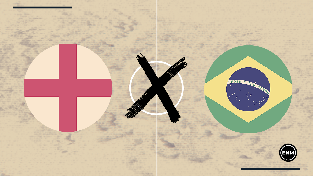 Brasil x Inglaterra: onde assistir, horários e escalações pela