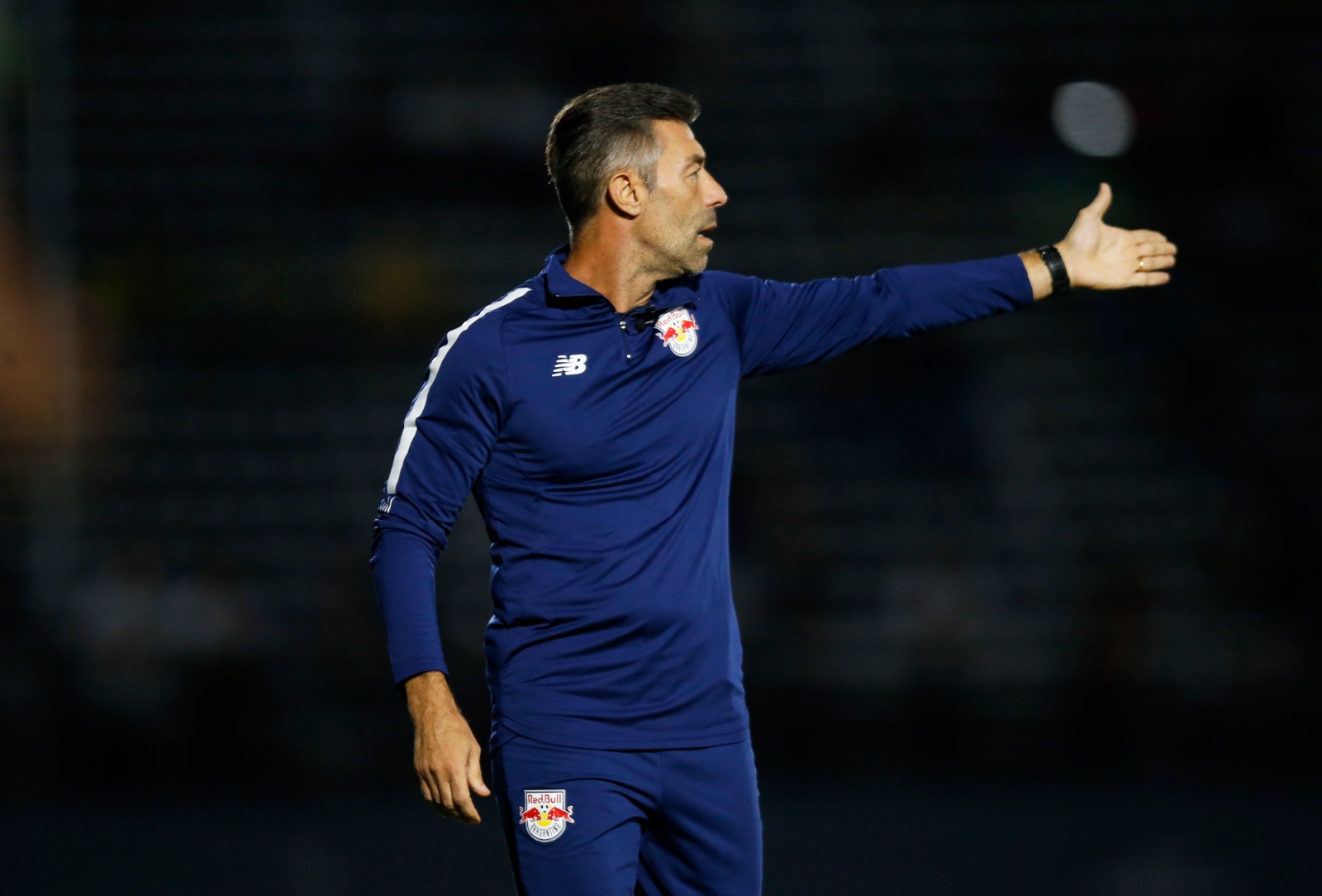 Pedro Caixinha afirmou que gostou da postura do Red Bull Bragantino, mas afirmou que empate diante do Grêmio não deve ser motivo de comemoração. Foto: Ari Ferreira/Red Bull Bragantino