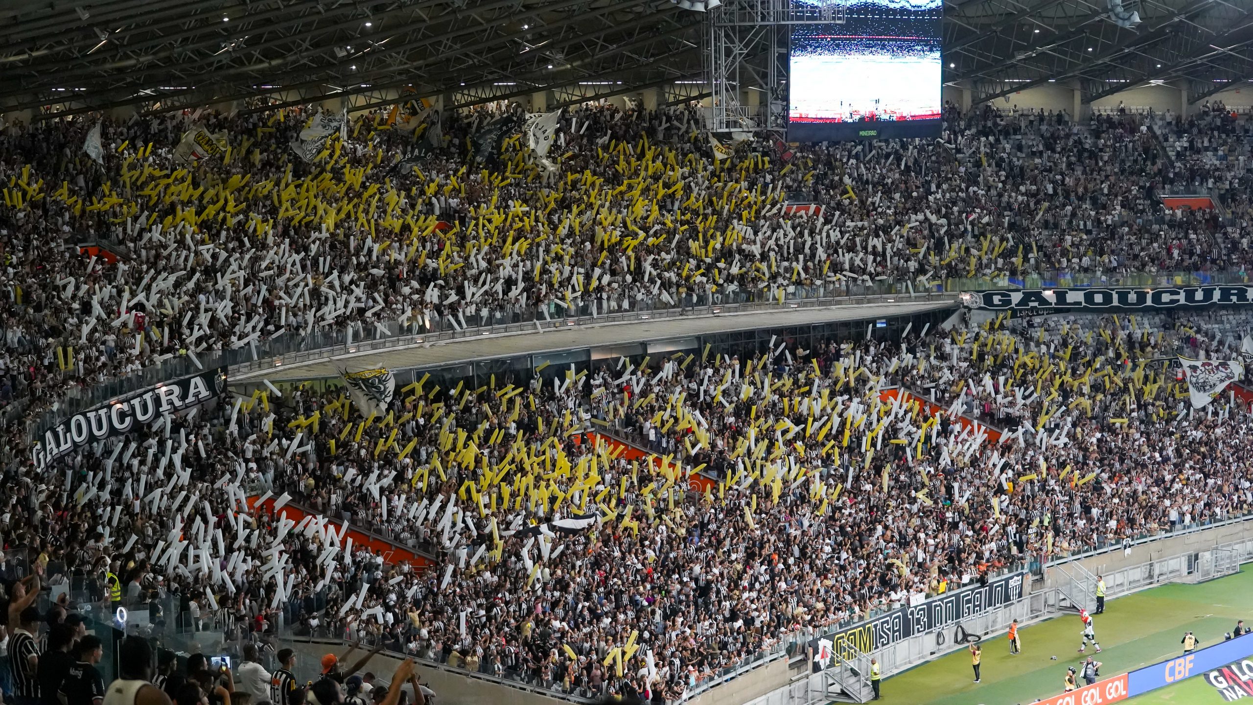 Torcida do Atlético no Mineirão