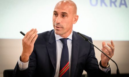 Luis Rubiales, presidente da Real Federação Espanhola de Futebol (RFEF)